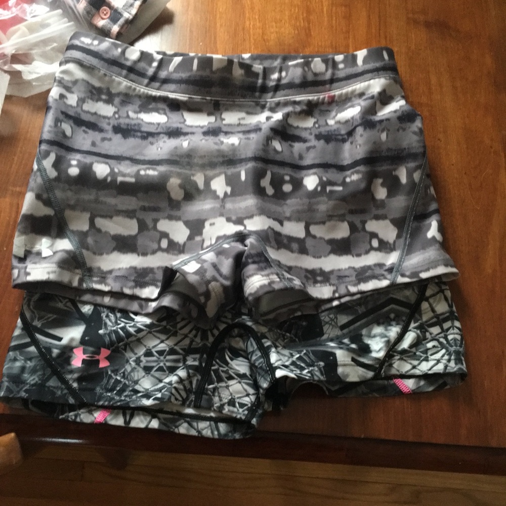 2 pair work out shorts